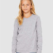 Load image into Gallery viewer, Youth Heather CVC Long Sleeve Tee
