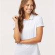 Load image into Gallery viewer, Women's Textured Stripe Polo
