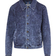 Load image into Gallery viewer, Women's Mila Acid Wash Denim Terry Jacket
