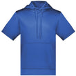 Load image into Gallery viewer, Fleece Short Sleeve Hooded Pullover
