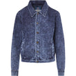 Load image into Gallery viewer, Women's Mila Acid Wash Denim Terry Jacket
