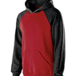 Load image into Gallery viewer, Youth Cotton/Poly Fleece Banner Hooded Sweatshirt

