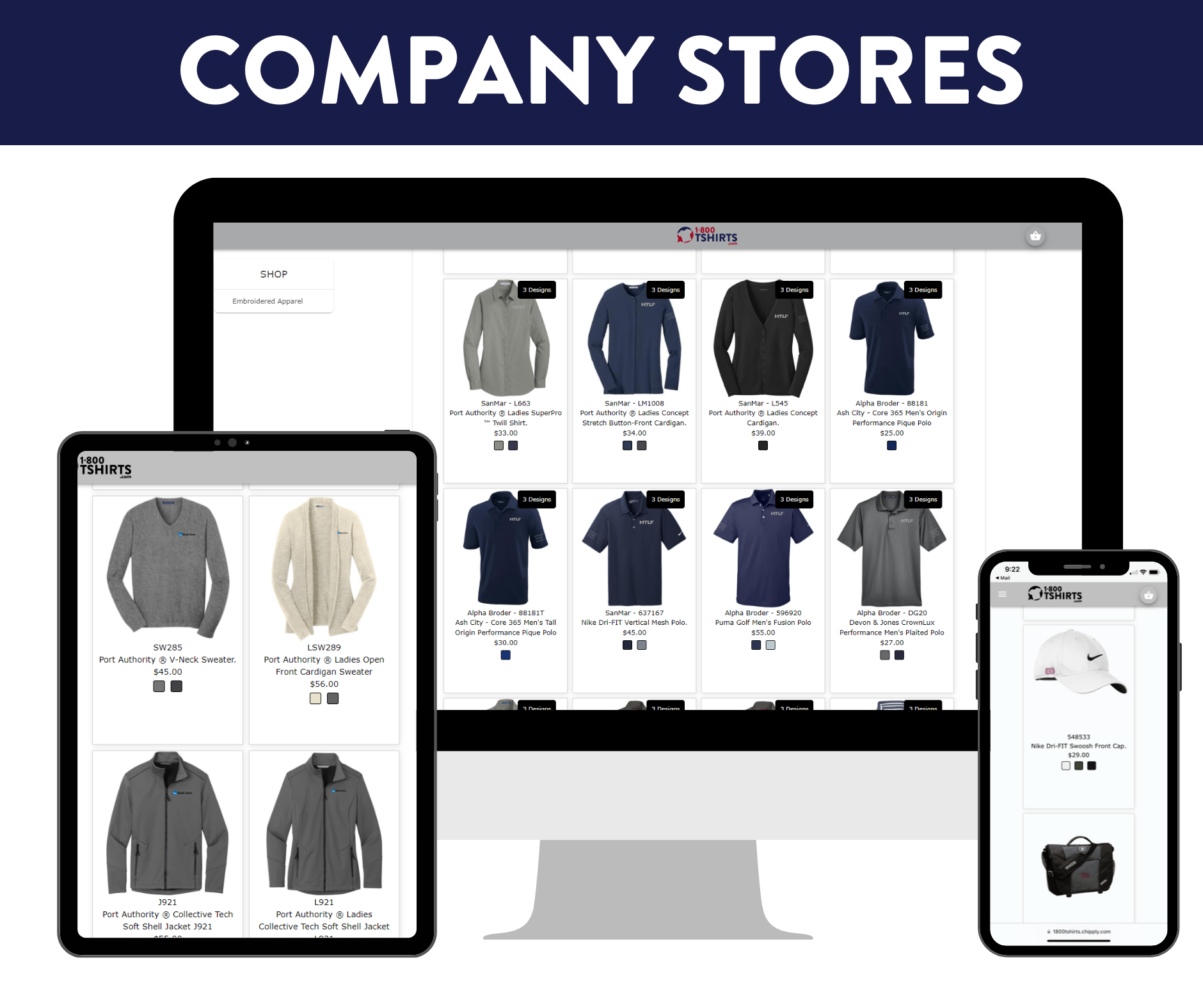 Company Stores – 1800tshirts